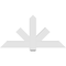 Ekena Millwork Kennewick Architectural Grade PVC Gable Bracket, 60"W x 30"H x 4"D x 6"F, 12/12 Pitch GBP060X30X0406KEN00 - alternate 3